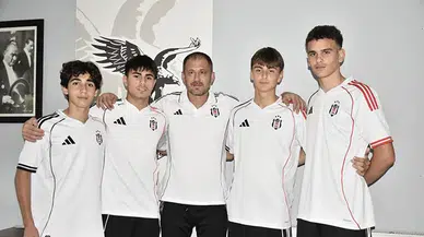 Beşiktaş Futbol Akademisi’ne 4 Genç Yetenek Katıldı