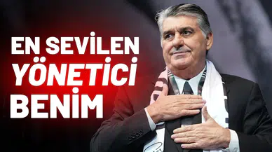Serdal Adalı: Son yıllarda en sevilen yönetici benim