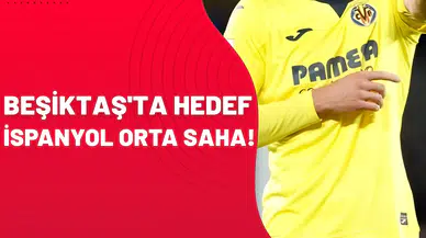Beşiktaş'ta hedef İspanyol orta saha!