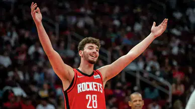 Cavaliers - Rockets maçının yıldızı Alperen Şengün!