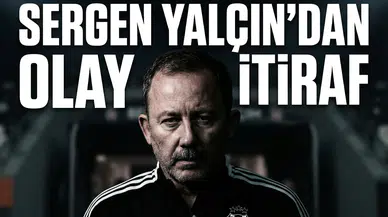 Sergen Yalçın'dan olay itiraf: "Kendi elimizle koz veriyoruz!"