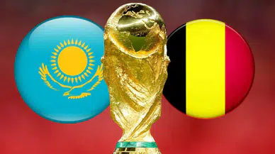 Kazakistan - Belçika maçı başladı! hangi kanalda?