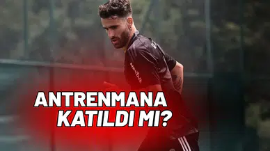 Rafa Silva günün ilk antrenmanına katıldı mı