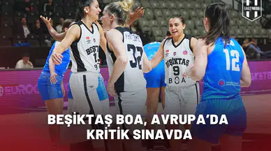 Beşiktaş BOA, Avrupa’da kritik sınavda
