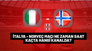 İtalya - Norveç maçı ne zaman saat kaçta hangi kanalda?