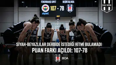 Beşiktaş BOA derbide yıkıldı!