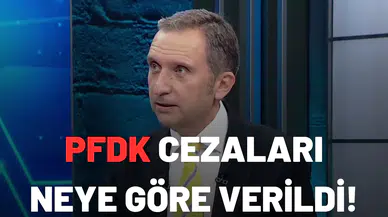 PFDK cezaları neye göre verildi!