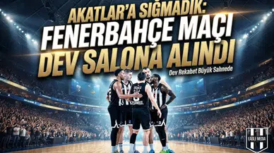 Akatlar'a sığmadık: Fenerbahçe maçı dev salona alındı