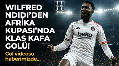 Wilfred Ndidi'den Afrika Kupası'nda klas kafa golü! Gol videosu haberimizde...
