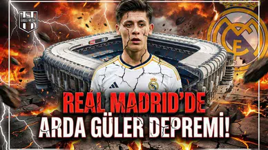 Real Madrid'de Arda Güler depremi!