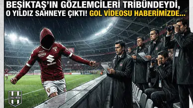 Beşiktaş'ın gözlemcileri tribündeydi, O yıldız sahneye çıktı! Gol videosu haberimizde...