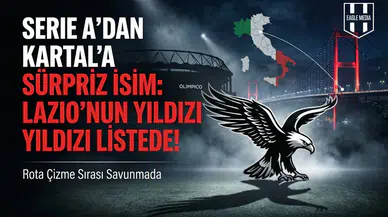 Serie A'dan Kartal'a sürpriz isim: Lazio'nun yıldızı listede!