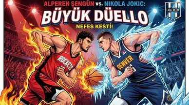 Alperen Şengün ve Jokic düellosu nefes kesti!