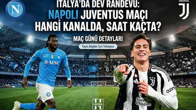 İtalya'da dev randevu: Napoli Juventus maçı hangi kanalda, saat kaçta?