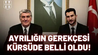 Ayrılığın gerekçesi kürsüde belli oldu!