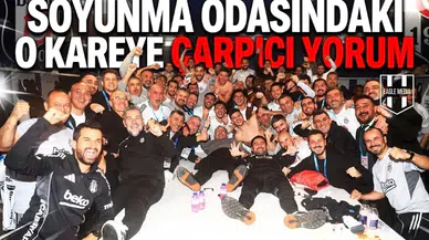 Soyunma odasındaki o kareye çarpıcı yorum