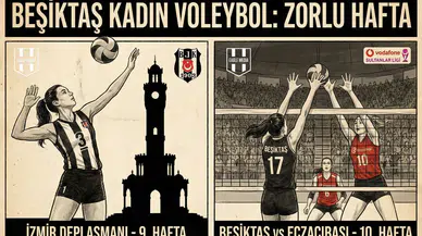 Beşiktaş Voleybol'da zorlu fikstür! Gelecek iki maçın detayları!