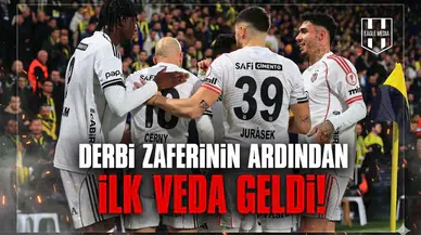Derbi zaferinin ardından ilk veda geldi!