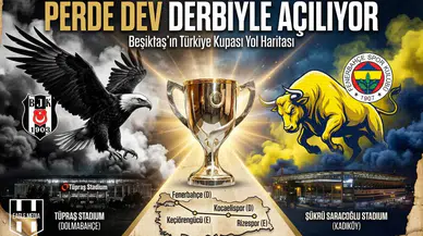 Beşiktaş'ın Türkiye Kupası fikstürü belli oldu!