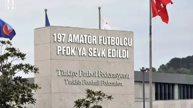 197 amatör futbolcu PFDK'ya sevk edildi