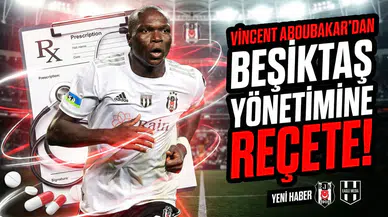 Vincent Aboubakar'dan Beşiktaş yönetimine reçete