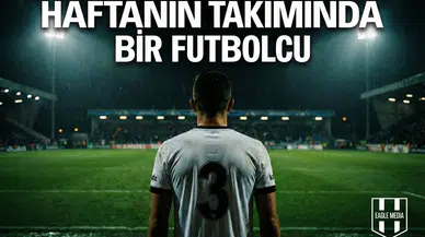 Beşiktaş’tan bir futbolcu haftanın takımında yer aldı!