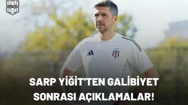 Sarp Yiğit'ten galibiyet sonrası açıklamalar!