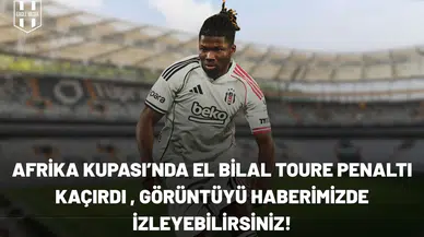 Afrika Kupası’nda El Bilal Toure penaltı kaçırdı , görüntüyü haberimizde izleyebilirsiniz!