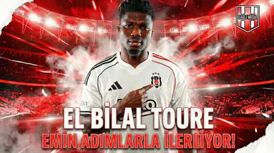El Bilal Toure emin adımlarla ilerliyor!