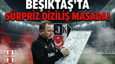 Beşiktaş’ta Trabzonspor maçı için iki sürpriz diziliş masada!