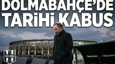Dolmabahçe’de tarihi kabus: Beşiktaş 20 yıl sonra dibe vurdu!