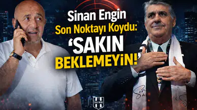 Sinan Engin’den camiaya sert uyarı