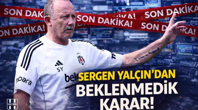 "İlk Defa Böyle Bir Sergen Hoca Gördüm"