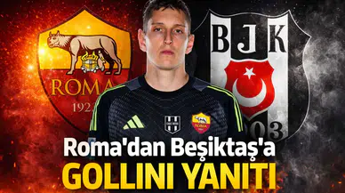 Roma'dan Beşiktaş'a Gollini yanıtı