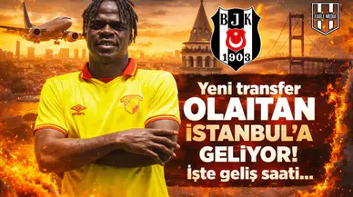 Yeni transfer Olaitan İstanbul'a geliyor! İşte geliş saati...
