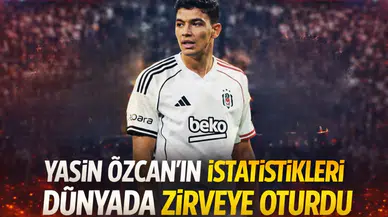Yasin Özcan'ın istatistikleri dünyada zirveye oturdu