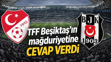TFF Beşiktaş'ın mağduriyetine cevap verdi