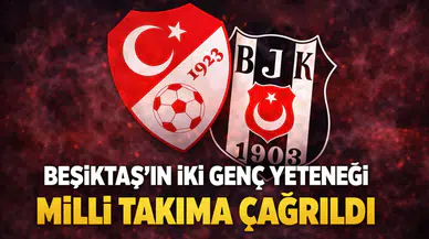 Beşiktaş'ın iki genç yeteneği milli takıma çağrıldı