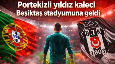 Portekizli yıldız kaleci Beşiktaş stadyumuna geldi