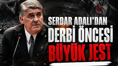Serdar Adalı'dan derbi öncesi büyük jest