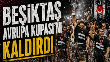 Engel tanımayan şampiyonluk: Beşiktaş Avrupa Kupası'nı kaldırdı