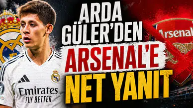 Arda Güler'den Arsenal'e net yanıt