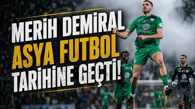 Merih Demiral Asya futbol tarihine geçti!