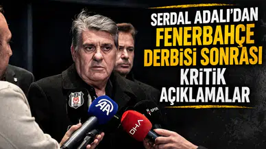 Serdal Adalı'dan Fenerbahçe derbisi sonrası kritik açıklamalar