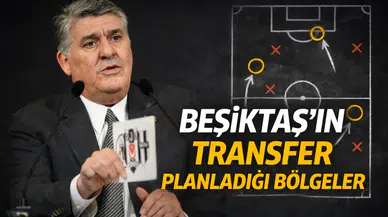 Beşiktaş'ın transfer planladığı bölgeler