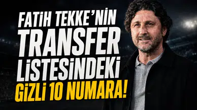 Fatih Tekke’nin transfer listesindeki gizli 10 numara!