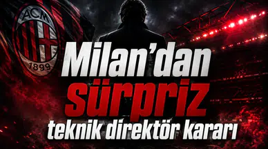 Milan’dan sürpriz teknik direktör kararı