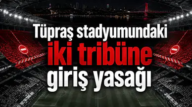 Tüpraş Stadyumu'nda İki Tribüne Giriş Yasağı!