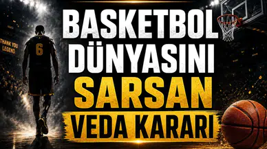 Basketbol dünyasını sarsan veda kararı