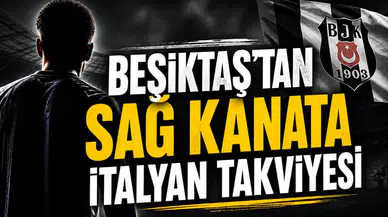 Beşiktaş'tan sağ kanata İtalyan takviyesi